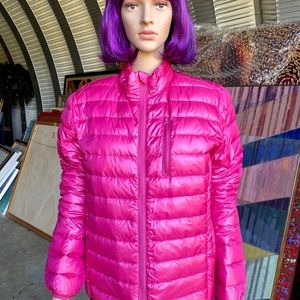 Joe Fresh Packable Puffer Jacket Hot Pink